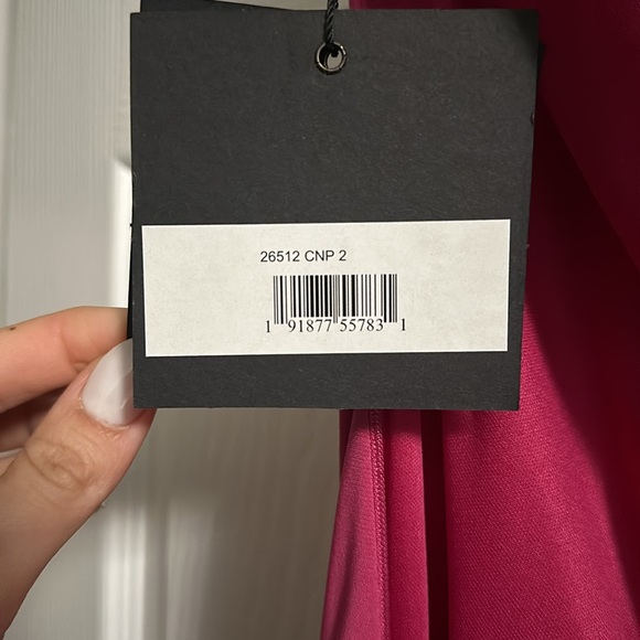 Brand New Size 2 Mac Duggal pink dress - Picture 5 of 5